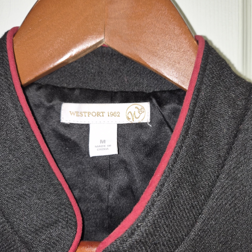 Embroidered Black Military Jacket - Picture 3 of 6